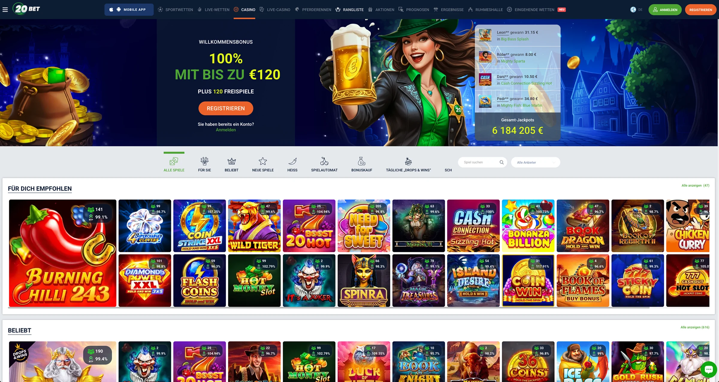 20Bet casino